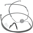 thumbnail image 1 of Russell R08728DS Braided Front Brake Line Kit - 47in. Upper Length - Stainless, 1 of 1