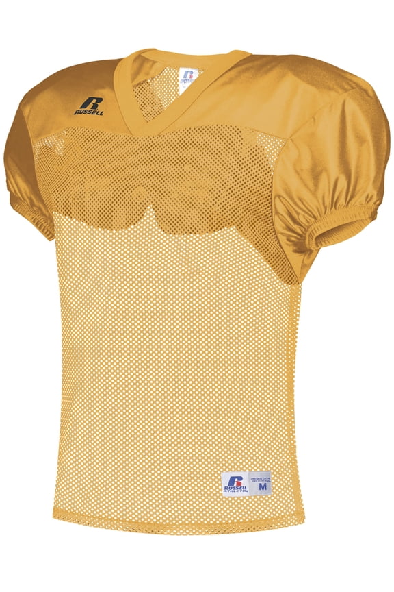 S096BM.GLD.M Adult Stock Practice Jersey, Gold - Medium