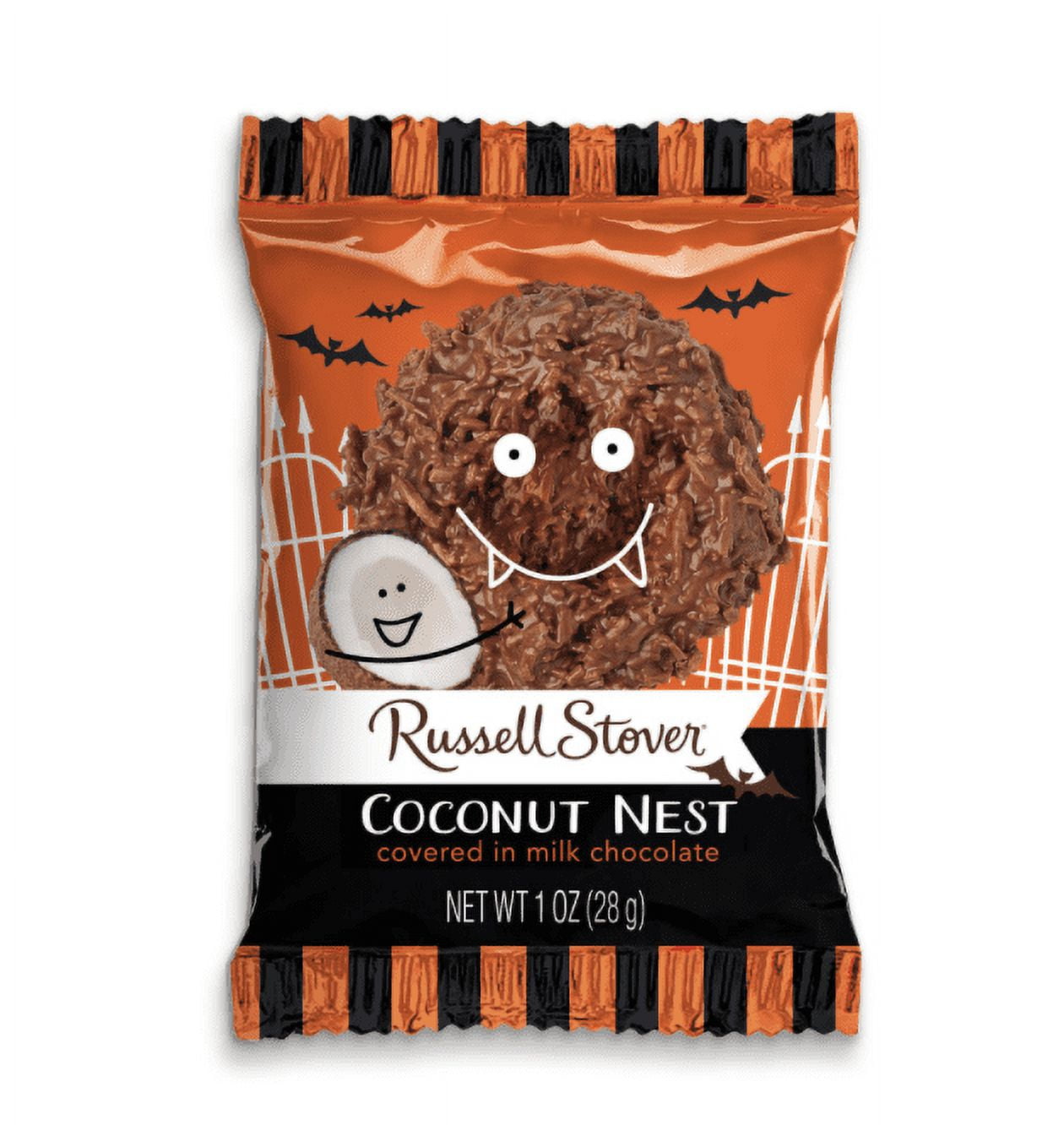Russell Stover Coconut Nests Pack of 18 Milk Chocolate Coconut Nests
