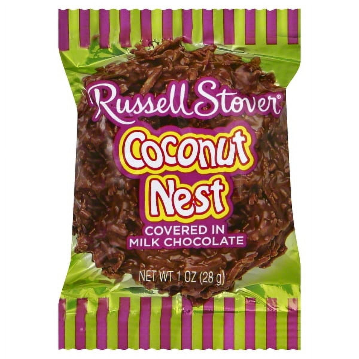 Russell Stover Milk Chocolate Coconut Nest, 1 oz.