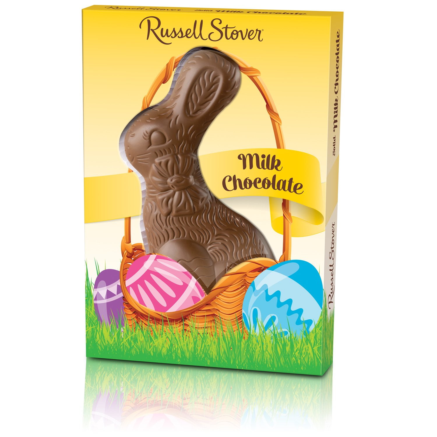 Russell Stover Milk Chocolate Easter Rabbit, 7 Oz. (Packaging May Vary ...