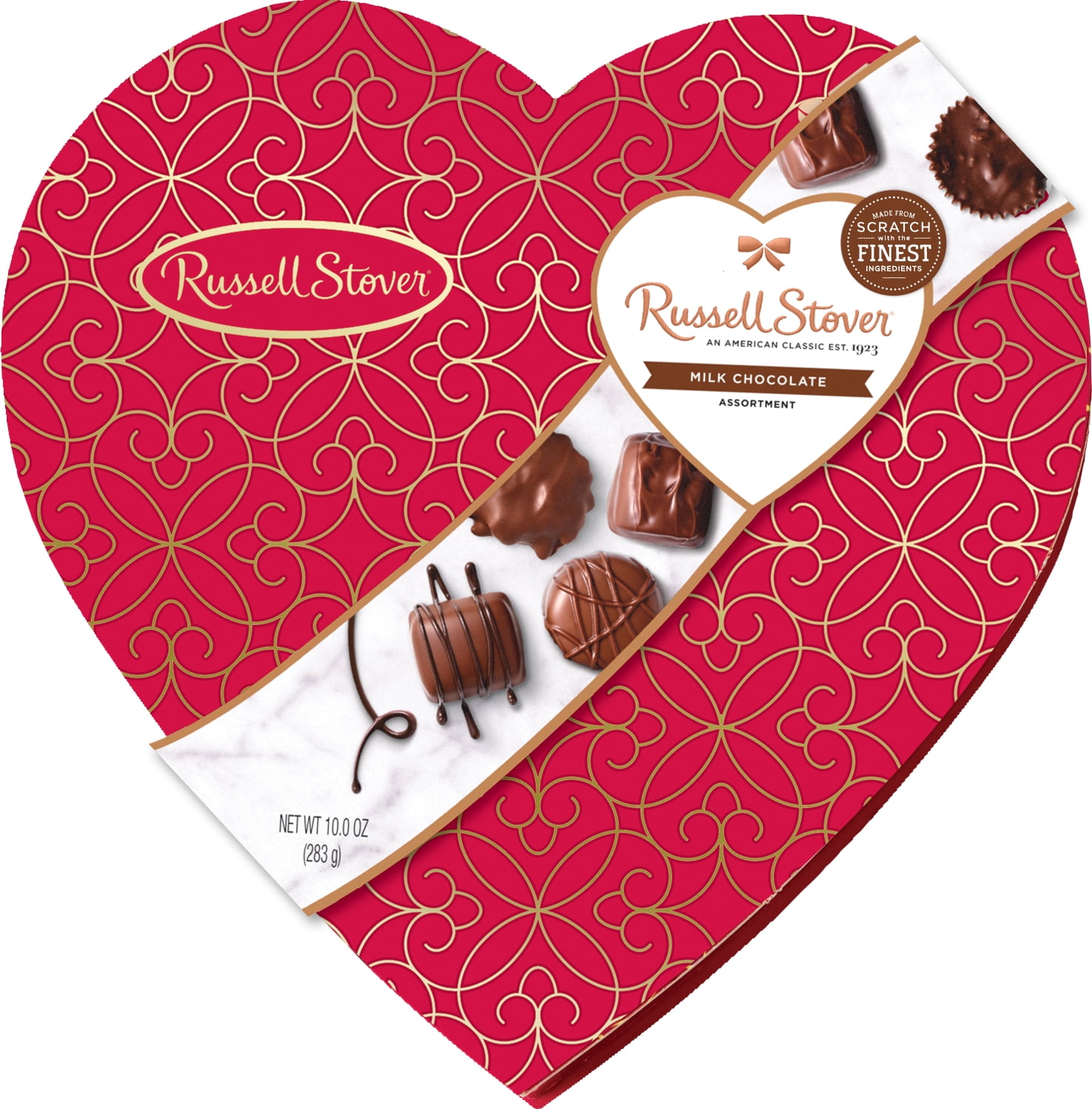 Valentine Heart One Pound Gift Box -- Morkes Chocolates