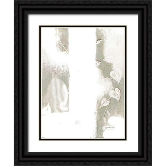 Russell, Wendy 25x32 Black Ornate Wood Framed with Double Matting Museum Art Print Titled - Spa Silhouette IV