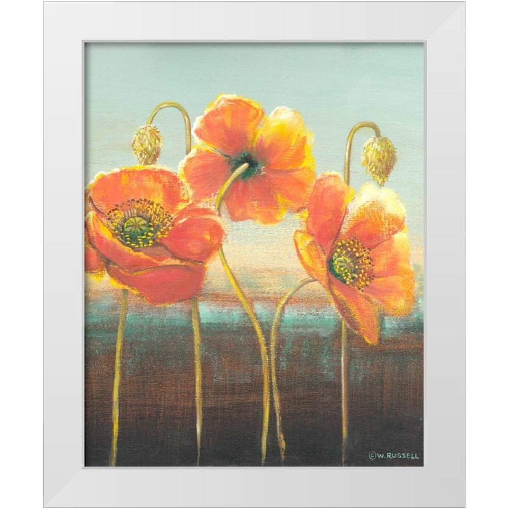 Russell, Wendy 26x32 White Modern Wood Framed Museum Art Print Titled ...