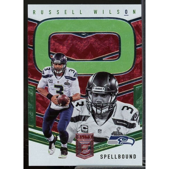 Russell Wilson  Card 2018 Elite Spellbound Red #O