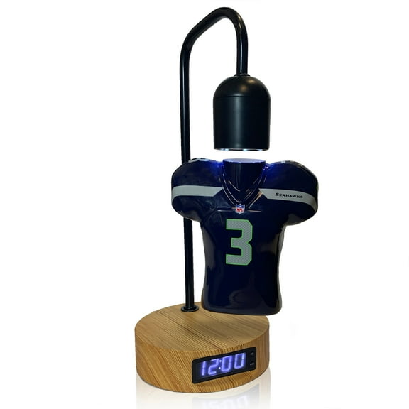Russell Wilson Seattle Seahawks Hover Jersey Digital Clock