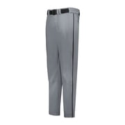 Russell R14DBB.WRO.XS Youth Piped Change Up Baseball Pant, White & Royal - Extra Small