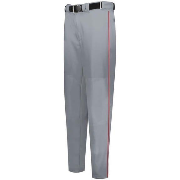 Russell Youth Piped Diamond Series Baseball 2.0 Pant, White & Black - Medium