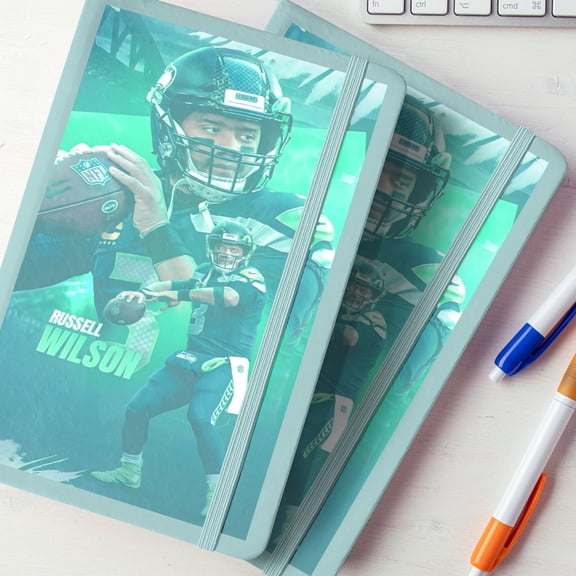 Russell and Wilson Custom Printed Notebook.