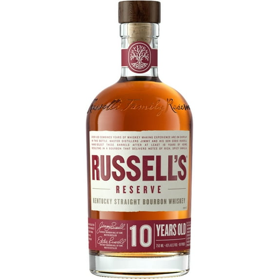 Russell's Reserve 10 Year Old Bourbon, 750 ml