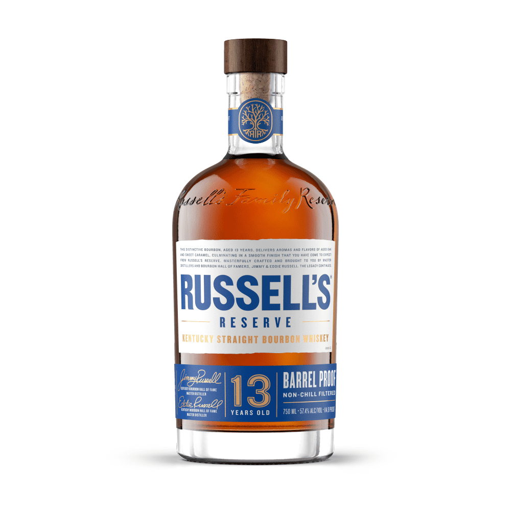 Russell's Reserve Barrel Proof Straight Bourbon Aged 13 YR, 750 ml Bottle, ABV 57.4%