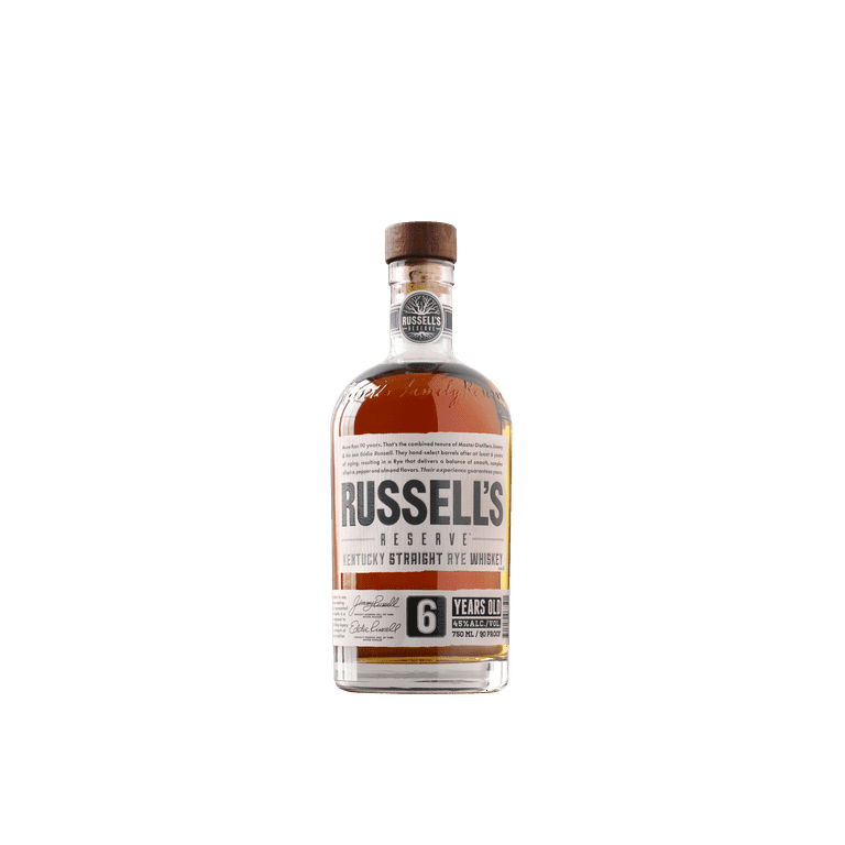 ラッセルズリザーブ RYE 750ml 52% Russell's Reserve Rye 750ml, Whiskey - Walmart.com