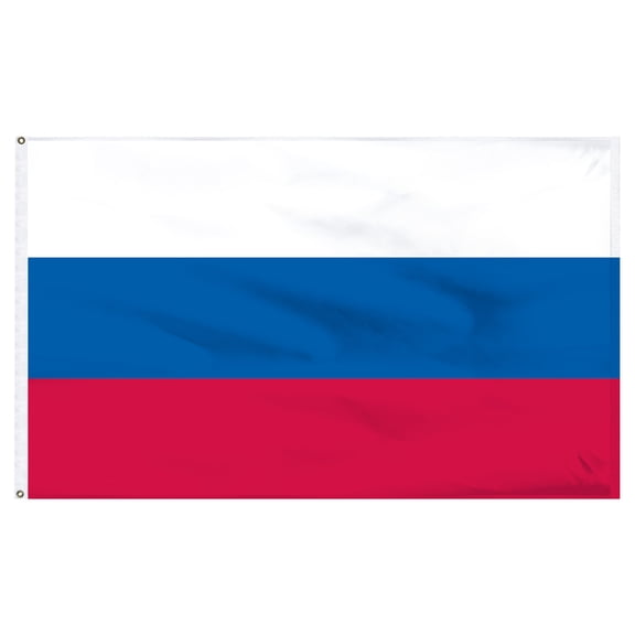 Russia 4ft x 6ft Nylon Flag with Pole Hem Only (Banner)
