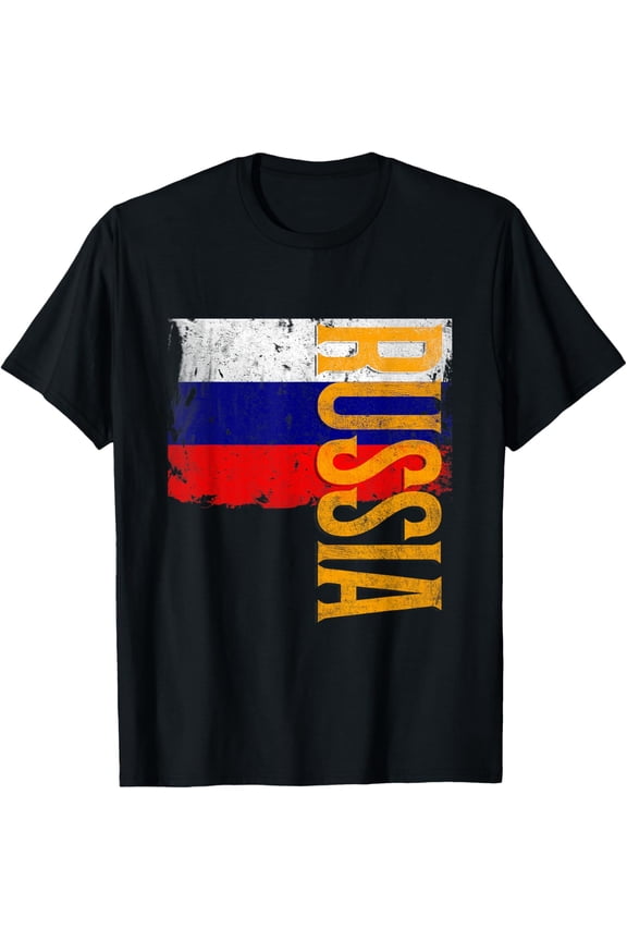 Russia Flag Shirt For Russian Men, Women and Kids T-Shirt