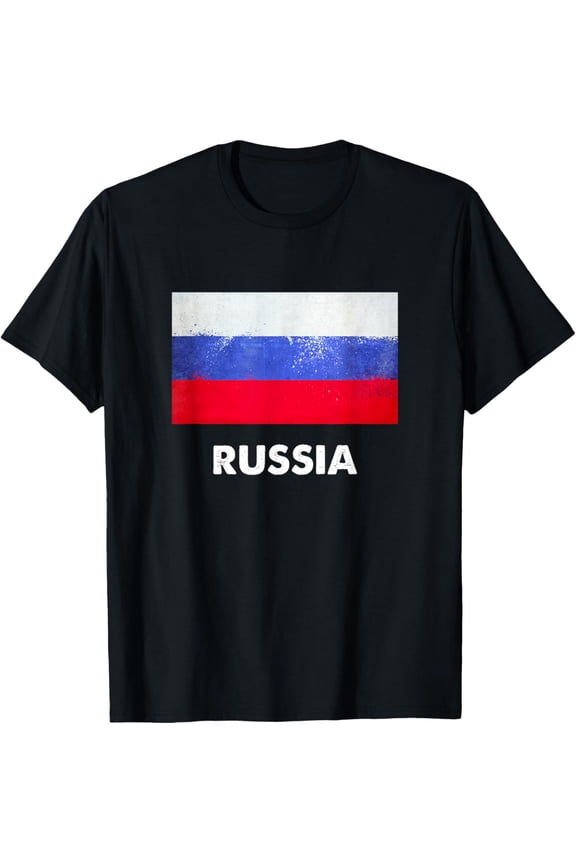 Russia Flag Shirt Russian T-Shirt