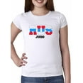 thumbnail image 1 of Russia Judo - Olympic Games - Rio - Flag Girl's Cotton Youth T-Shirt, 1 of 2