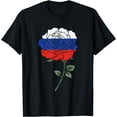 thumbnail image 1 of Russia Rose Russish roots T-Shirt, 1 of 4