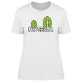 thumbnail image 1 of Russia With White Trees T-Shirt Women -Image by Shutterstock, Female Large, 1 of 2