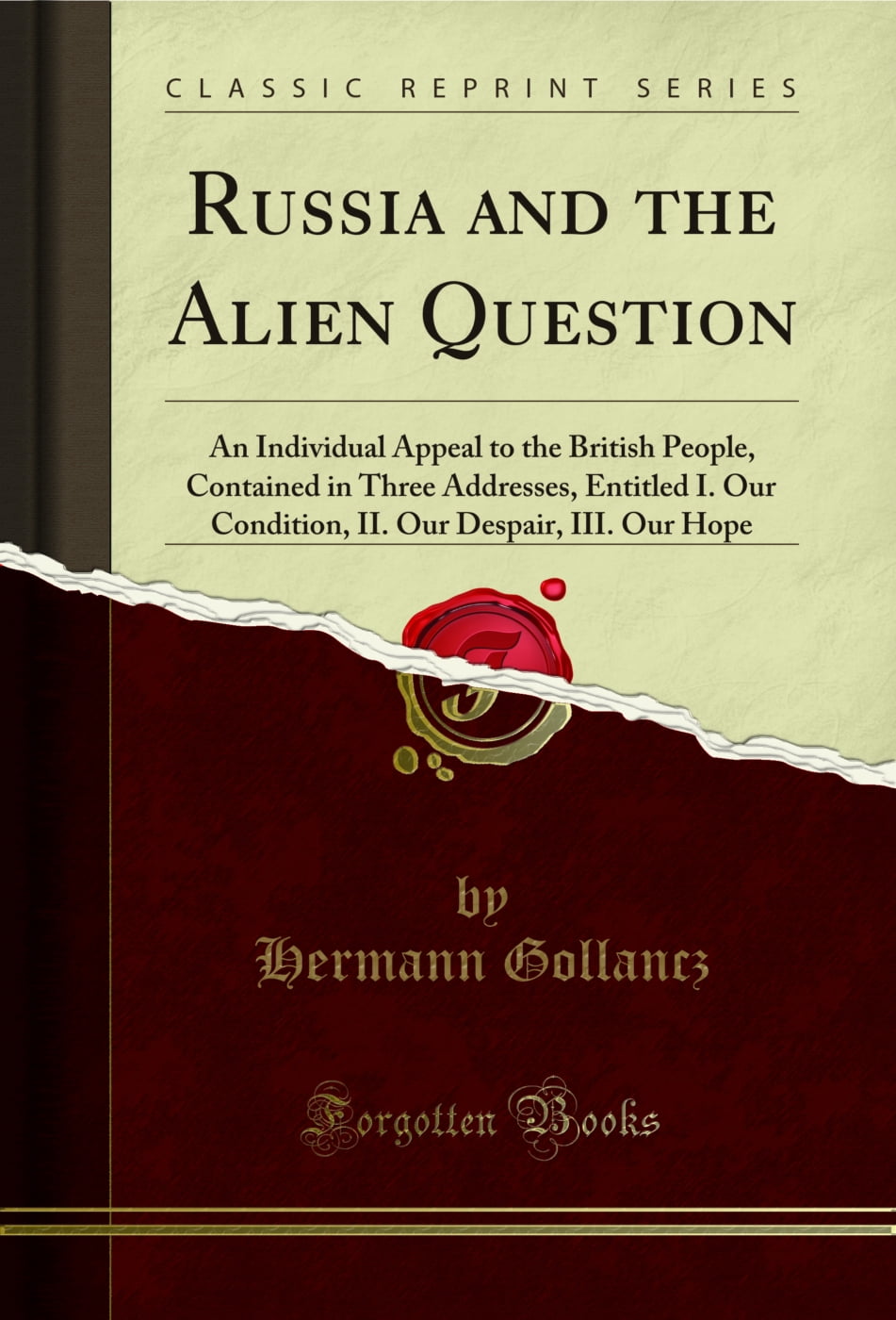Russia and the Alien Question (Classic Reprint) - Walmart.com