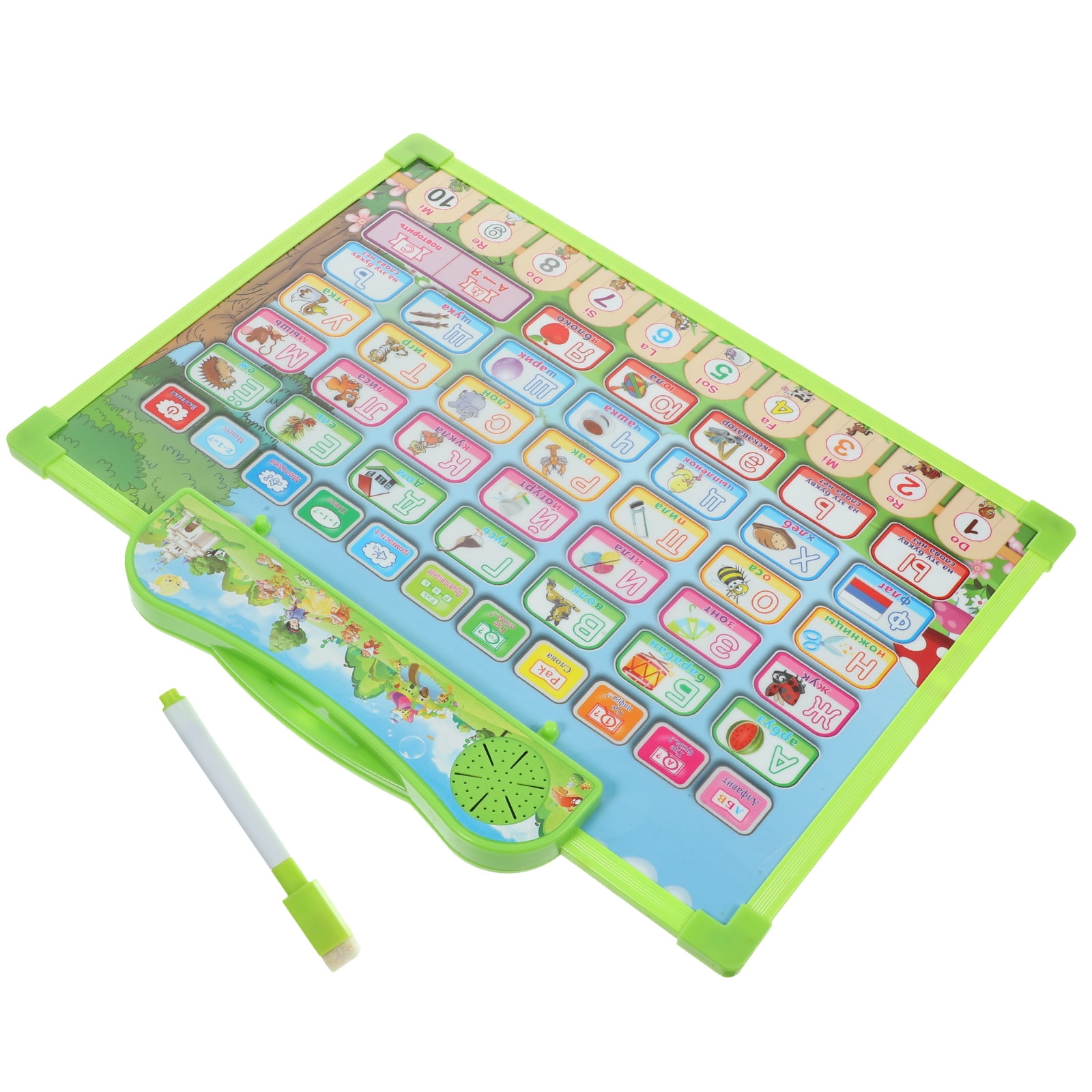 Russian Alphabet Chart Toy Russian Alphabet Poster for Classroom