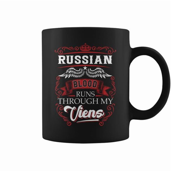 Russian Blood Runs Through My Veins Coffee Mugs