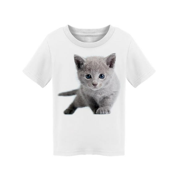 Russian Blue Cat In Photo Studio T-Shirt Toddler -Image by Shutterstock, 3 Toddler