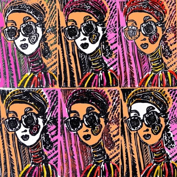 Russian Dolls Pattern I Painting Print on Wrapped Canvas