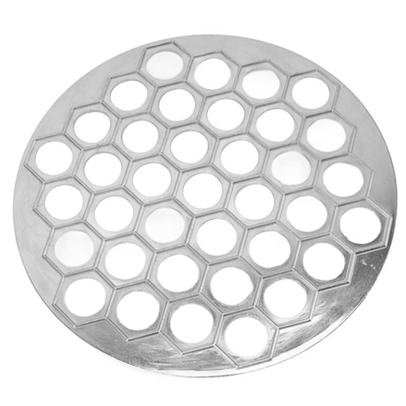 Russian Dumpling Maing Machine, 37 Holes Stainless Steel Russian Ravioli Maker Food Grade Pelmeni Meat Dumplings Maker Metal Pelmeni Maker For Home Kichen Restaurants