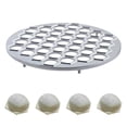 thumbnail image 1 of Russian Dumpling Mold 37 Holes Metal Ravioli Maker Pelmeni Meat Dumplings Cutter Effortless Homemade Dumplings Maker for Restaurant Home, 1 of 7