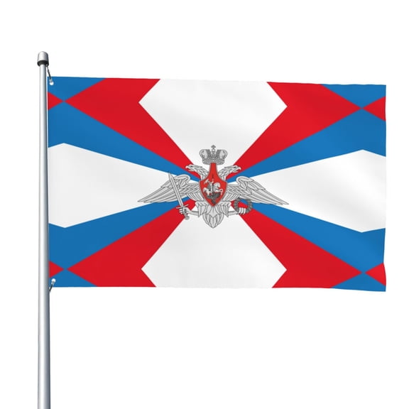 Russian Federation Ministry Defence Flag Flag 4x6 Ft Big Flag For Outdoor Indoor Office Workplace Home Garden