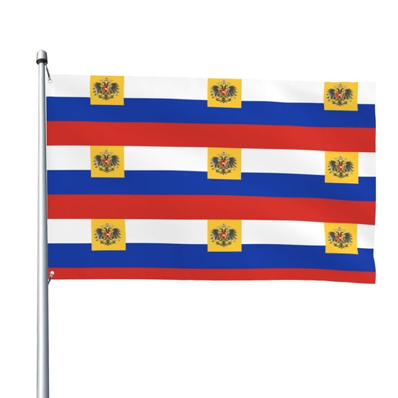Russian-Flag 4x6 Feet Flag Polyester Double Stitched With Grommets For Outdoor Indoor Decor