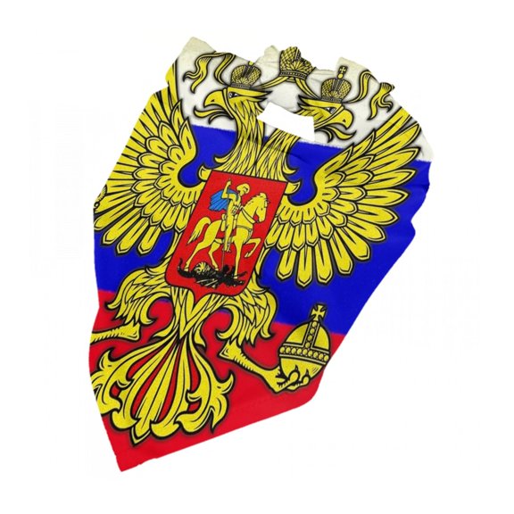 Russian Flag Puppy Bandana Printing Dog Bib Scarf For Small Medium Large Dogs Cats Pets