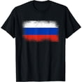 thumbnail image 1 of Russian Flag Russia T-Shirt, 1 of 4