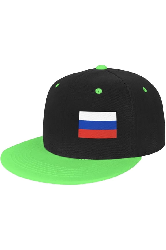 Russian Flag Trucker Hat Men Baseball Cap Women Dad Hat Sun Hat Adjustable Ponytail Hat White