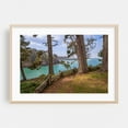 thumbnail image 1 of Russian Gulch State Park Beauty - Mendocino California Photography Oak Framed Wall Art Print 24 x 36 inches, 1 of 6