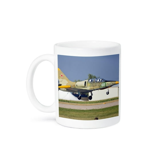 Russian L-39 Flight Trainer Albatross, War Plane - Us50 Bfr0028 - Bernard Friel, 11oz Mug