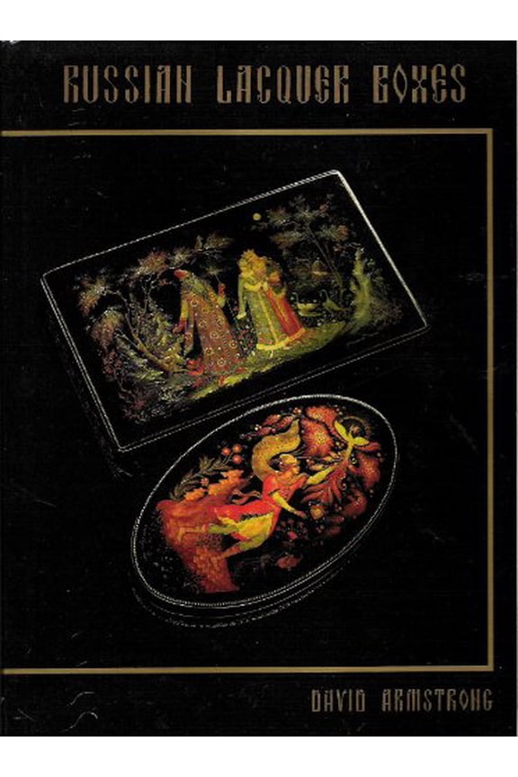 Pre-Owned Russian Lacquer Boxes with Index of Subjects and Cyrillic Key (Hardcover) 5900308030 9785900308036