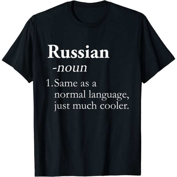 Russian Language Russia Translator Translation Linguistics T-Shirt