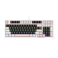 thumbnail image 1 of Russian Mechanical Keyboard, 104 Keys Hot Swappable True Mechanical Gaming Keyboard with RGB Backlit, Wired for Desktop PC Laptop Gamer, 1 of 9