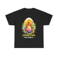 thumbnail image 1 of Russian Orthodox Church Cross Chrestos Voskres Pascha Easter Big and Tall Tshirts Shirts for Men, 1 of 4