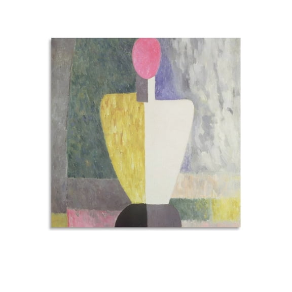 Russian Painters Kazimir Malevich Trunk Poster Print Photo Art Painting Canvas Poster Home Decorative Bedroom Modern Decor Posters Gifts 28x28inch(70x70cm)
