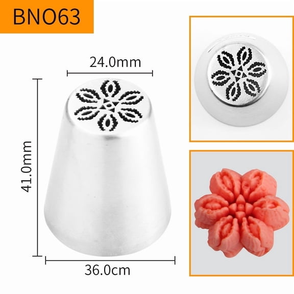 Russian Pastry Nozzles Icing Piping Cream Nozzle Tips Fondant Sugarcraft Decorating Tips Set Cake Cupcake Decorator Gadget