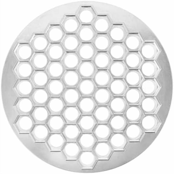 Russian Pelmeni Maker Dumpling Mold with 61 Holes Aluminum Alloy Kitchen Tool for Homemade Ravioli Potstickers and Wonton Dough Press$$Home Decor, Kitchen, & Other