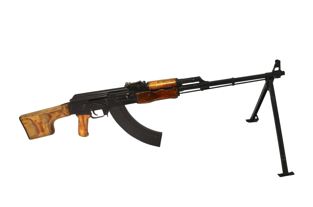 Russian RPK 762mm light machine gun Canvas Art - Andrew ChittockStocktrek Images (35 x 23)