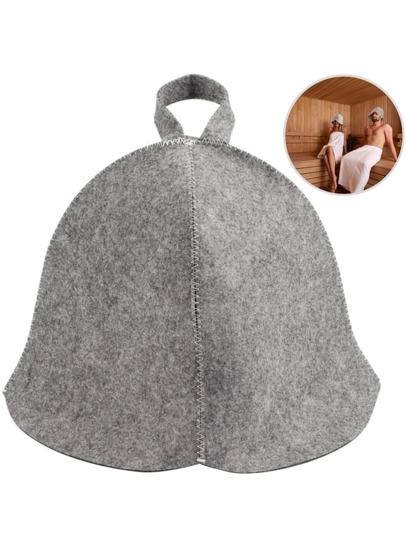 Russian Sauna Hat, Felt Bath Hat for Adults, Men, Women, Accessory for Sauna Rooms, Steam Rooms, Bathrooms