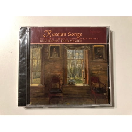 Russian Songs - Mussorgsky, Prokofiev, Shostakovich, Britten, Joan Rodgers, Roger Vignoles / Hyperion Audio CD / CDA67355