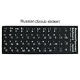 thumbnail image 1 of Russian Spanish English French Letters PC Laptop Computer Keyboard Stickers, 1 of 7