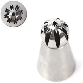 Russian Sphere Nozzle Piping Tip Stainless Steel by Chef Collection 1, 477
