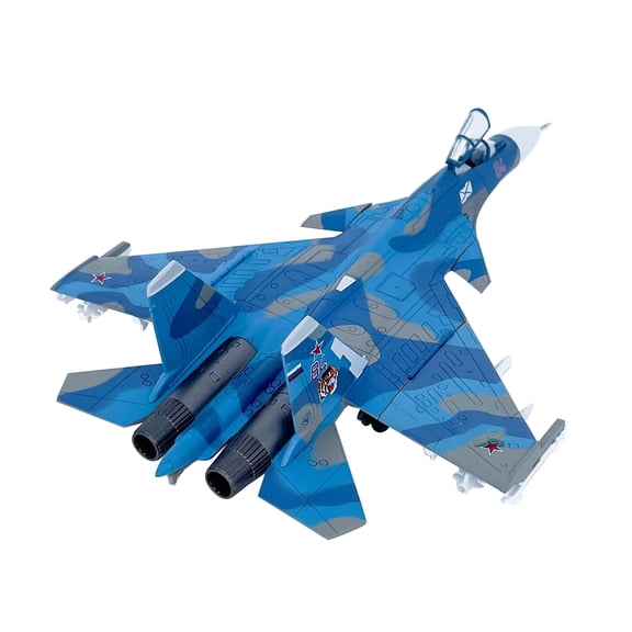 Russian Su-33 Diecast Model Airplane for Aviation Fans Precision Craftsmanship, Ideal Decor