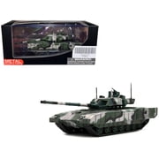 Russian T14 Armata MBT Main Battle Tank Multi-Woodland Camouflage "Armor Premium" Series 1/72 Diecast Model by Panzerkampf